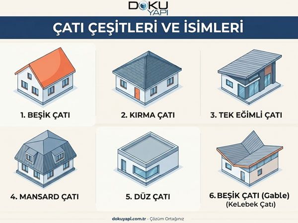 cati-cesitleri